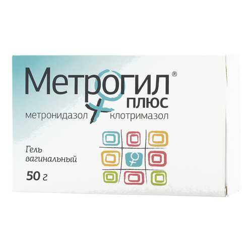 Метрогил Плюс гель ваг.50 г+аппликатор 10 шт. в Аптеки Столички