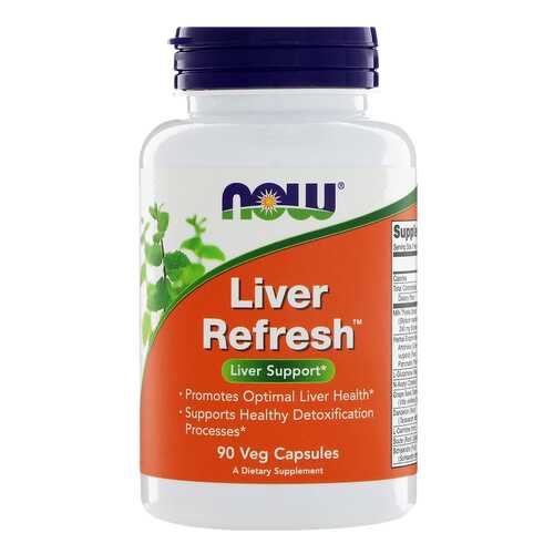 Для печени NOW Liver Refresh 90 капсул в Аптеки Столички