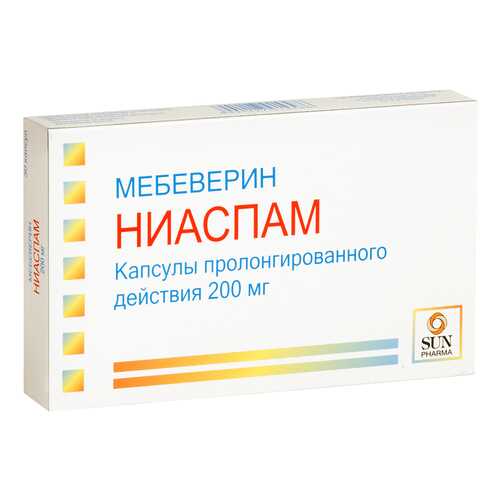 Ниаспам капсулы пролонг. действия 200 мг №30 в Аптеки Столички