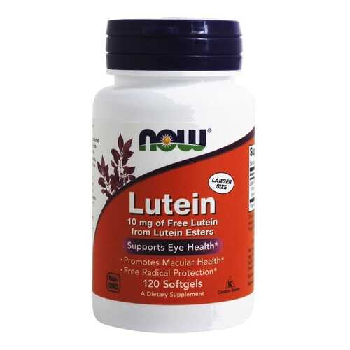 Now Lutein 10 мг капсулы 60 шт. в Аптеки Столички