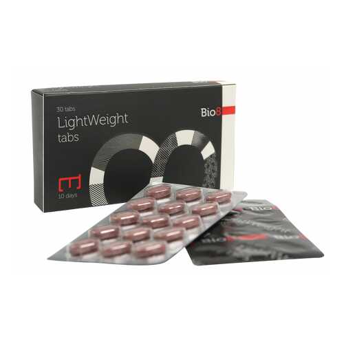 БАД для снижения веса Bio8 LightWeight Tabs таблетки 30 шт. в Аптеки Столички