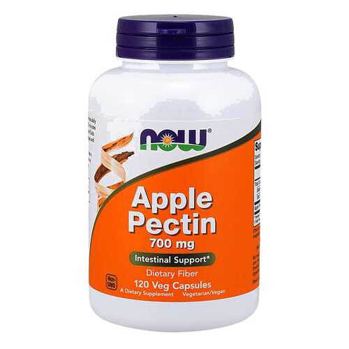 Для пищеварения NOW Apple Pectin 700 мг 120 капсул в Аптеки Столички