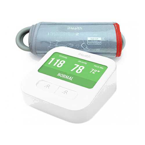 Тонометр iHealth Clear Wireless Blood Pressure Monitor SLRBPM1 (White) в Аптеки Столички