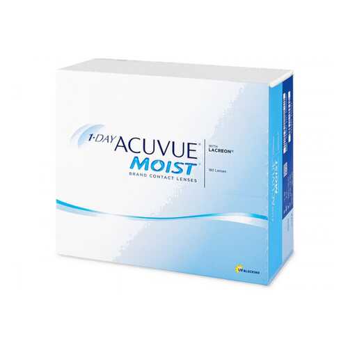 Контактные линзы 1-Day Acuvue Moist 180 линз R 8,5 -1,00 в Аптеки Столички