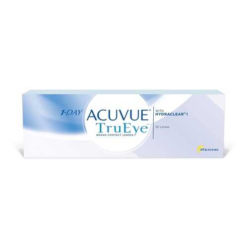 Контактные линзы 1-Day Acuvue TruEye 30 линз -1,25 в Аптеки Столички