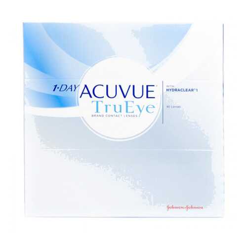 Контактные линзы 1-Day Acuvue TruEye 90 линз R 8,5 -0,50 в Аптеки Столички