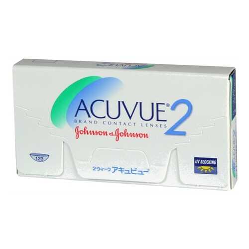 Контактные линзы Acuvue 2 6 линз R 8,3 -1,75 в Аптеки Столички