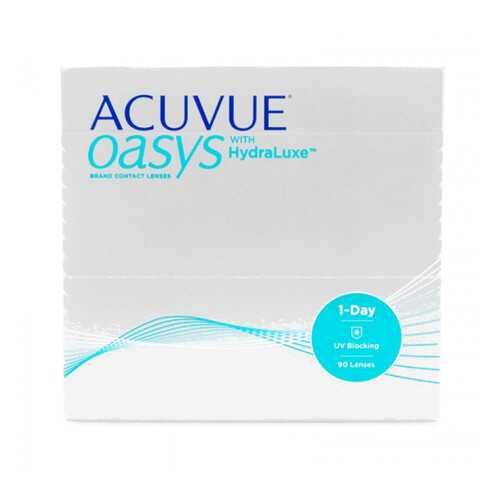 Контактные линзы Acuvue Oasys 1-Day with HydraLuxe 90 линз R 8,5 -1,25 в Аптеки Столички