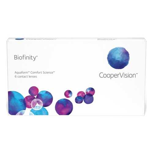 Контактные линзы Biofinity 6 линз +4,50 в Аптеки Столички