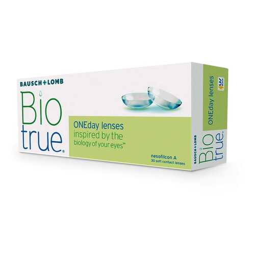 Контактные линзы Biotrue ONEday BC 8,6; D -2,50 30 шт. в Аптеки Столички