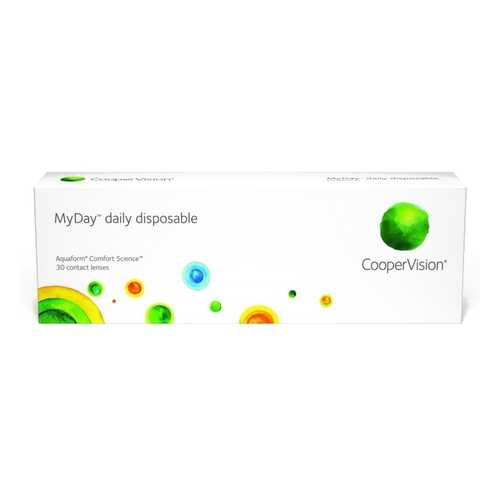 Контактные линзы MyDay Daily disposable 30 линз R 8,4 +6,00 в Аптеки Столички