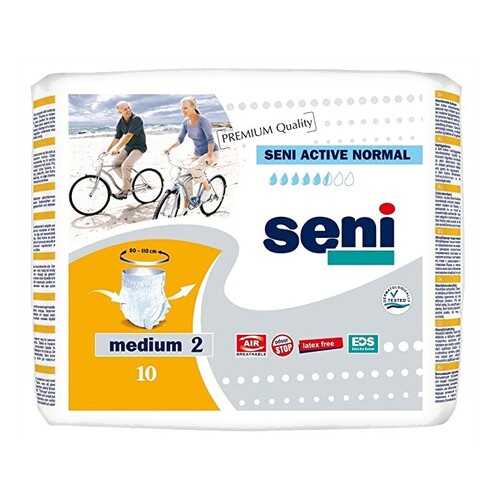 Подгузники для взрослых SENI Active Normal Medium, 10 шт. в Аптеки Столички