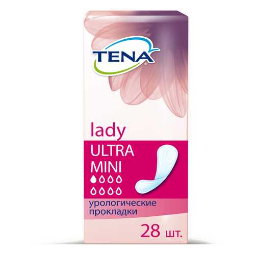 Прокладки Tena Lady Ultra Mini Урологические 28 шт в Аптеки Столички