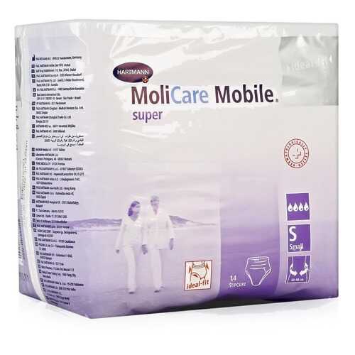 Впитывающие трусы для взрослых, S, 14 шт. MoliCare Mobile Super в Аптеки Столички