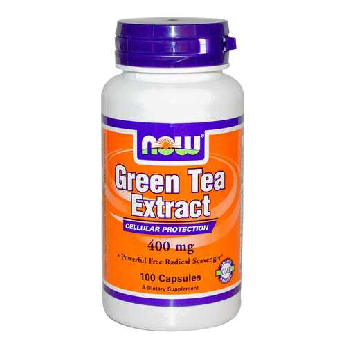 Добавка для здоровья NOW Green Tea Extract 100 капс. в Аптеки Столички