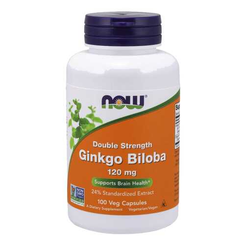 Многокомпонентный препарат NOW Ginkgo Biloba 50 капс. нейтральный в Аптеки Столички