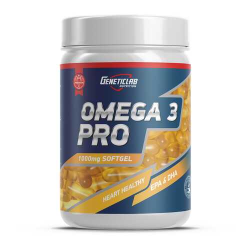 Омега-3 рыбий жир GeneticLab Nutrition Omega-3 капсулы 300 шт. в Аптеки Столички